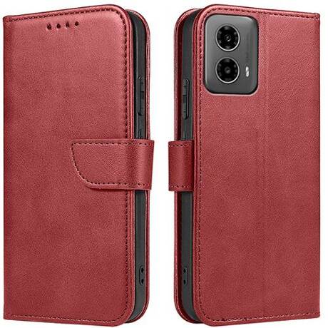 Etui do Motorola Moto G34 5G SKÓRZANE SKIN + SZKŁO HARTOWANE