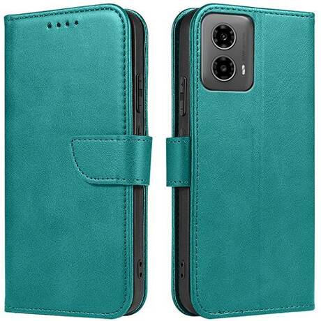 Etui do Motorola Moto G34 5G SKÓRZANE SKIN + SZKŁO HARTOWANE