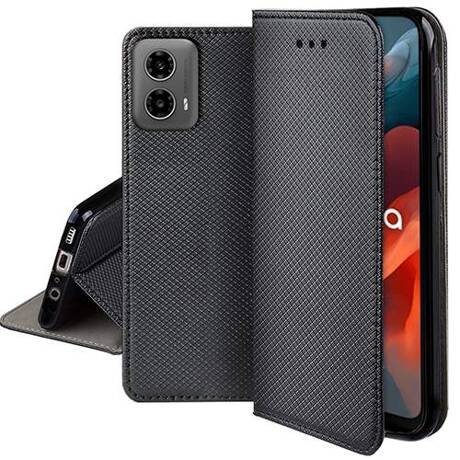 Etui do Motorola Moto G34 5G SMART MAGNET CASE + SZKŁO HARTOWANE