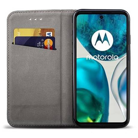 Etui do Motorola Moto G52  / G82SMART MAGNET CASE + SZKŁO HARTOWANE