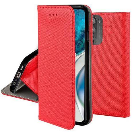 Etui do Motorola Moto G52  / G82SMART MAGNET CASE + SZKŁO HARTOWANE