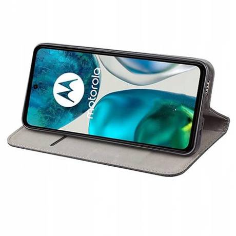 Etui do Motorola Moto G52  / G82SMART MAGNET CASE + SZKŁO HARTOWANE