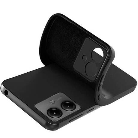 Etui do Motorola Moto G54 5G SILICONE MATOWE PREMIUM CASE + SZKŁO