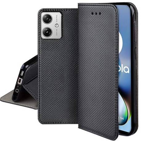 Etui do Motorola Moto G54 5G SMART MAGNET CASE + SZKŁO HARTOWANE