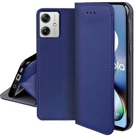 Etui do Motorola Moto G54 5G SMART MAGNET CASE + SZKŁO HARTOWANE