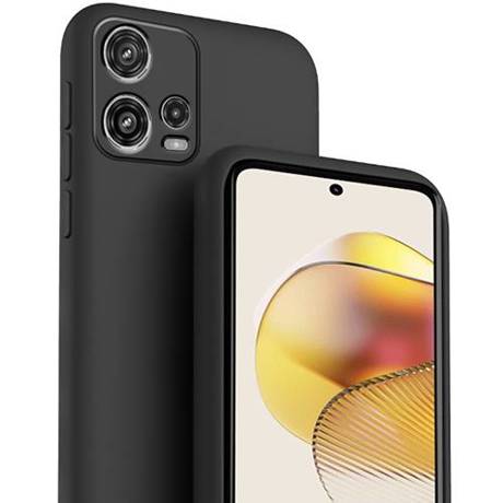 Etui do Motorola Moto G72 SILICONE CASE + SZKŁO