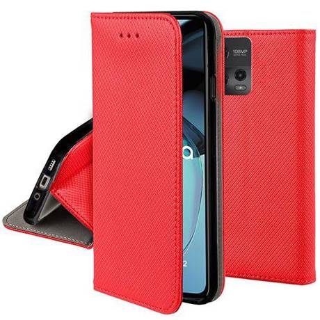 Etui do Motorola Moto G72 SMART MAGNET CASE + SZKŁO HARTOWANE