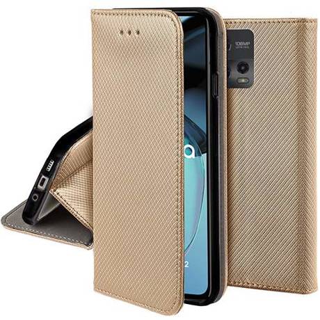 Etui do Motorola Moto G72 SMART MAGNET CASE + SZKŁO HARTOWANE