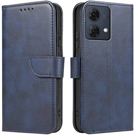 Etui do Motorola Moto G84 5G SKÓRZANE SKIN + SZKŁO HARTOWANE