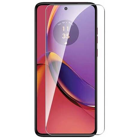 Etui do Motorola Moto G84 5G SKÓRZANE SKIN + SZKŁO HARTOWANE