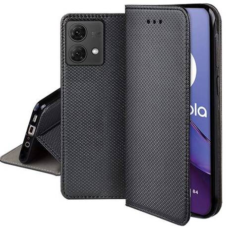 Etui do Motorola Moto G84 5G SMART MAGNET CASE + SZKŁO HARTOWANE