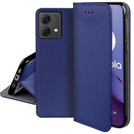 Etui do Motorola Moto G84 5G SMART MAGNET CASE + SZKŁO HARTOWANE