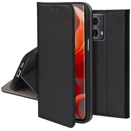 Etui do Motorola Moto G85 5G skórzane magnetyczne z klapką