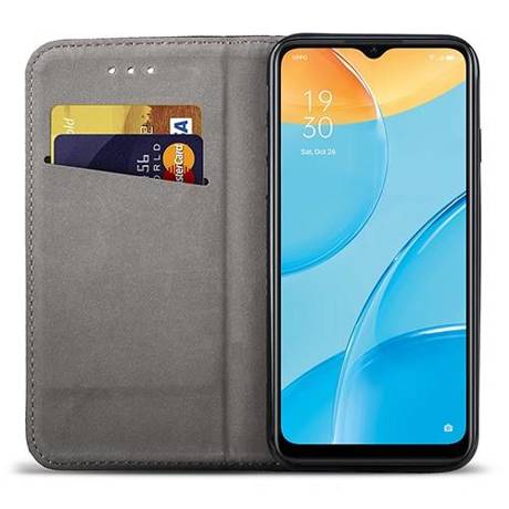 Etui do Oppo A15 / A15s SMART MAGNET CASE + SZKŁO HARTOWANE