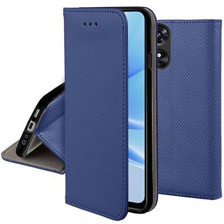 Etui do Oppo A17 SMART MAGNET CASE + SZKŁO HARTOWANE