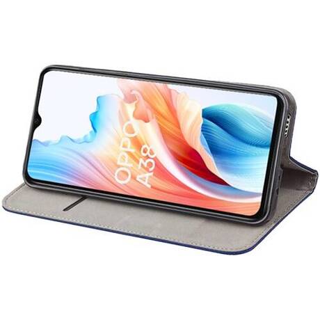 Etui do Oppo A18 / A38 4G SMART MAGNET CASE + SZKŁO HARTOWANE