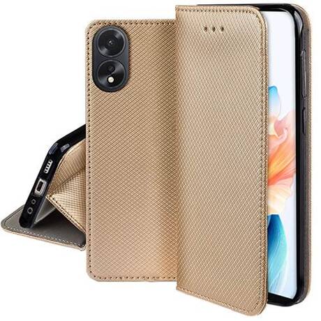 Etui do Oppo A18 / A38 4G SMART MAGNET CASE + SZKŁO HARTOWANE