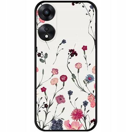 Etui do Oppo A18 / A38 4G wzory CASE + SZKŁO