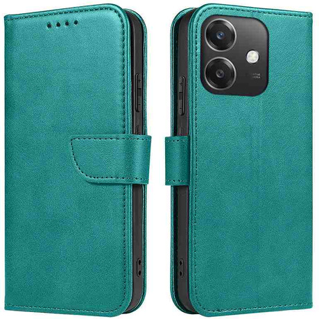 Etui do Oppo A40 / A40m SKÓRZANE SKIN + SZKŁO HARTOWANE