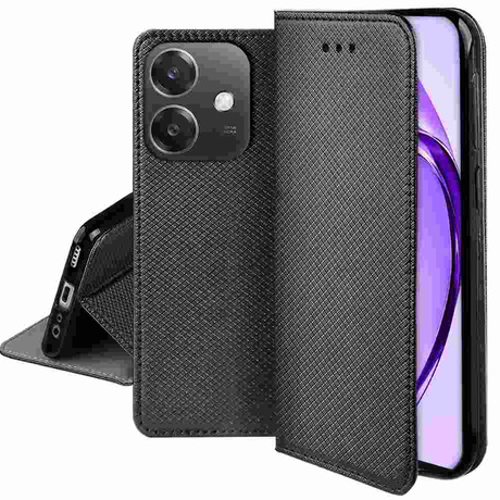 Etui do Oppo A40 / A40m SMART MAGNET CASE + SZKŁO HARTOWANE