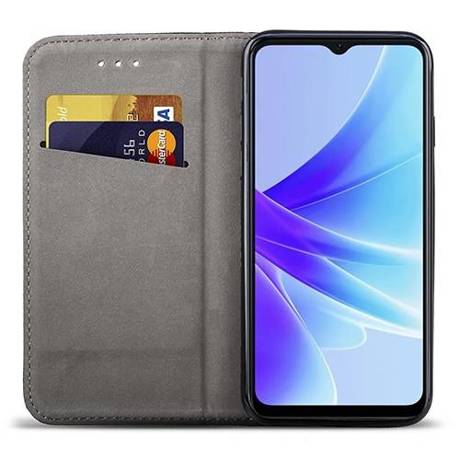 Etui do Oppo A57 4G / A57s SMART MAGNET CASE + SZKŁO HARTOWANE