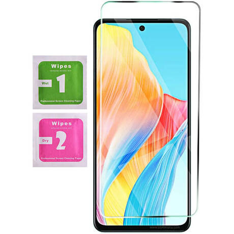 Etui do Oppo A58 4G SMART MAGNET CASE + SZKŁO HARTOWANE SZYBKA