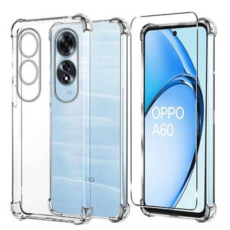 Etui do Oppo A60 ANTI SHOCK CASE + SZKŁO HARTOWANE