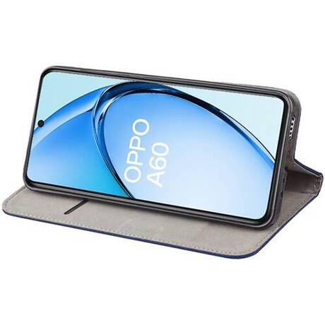 Etui do Oppo A60 SMART MAGNET CASE + SZKŁO HARTOWANE