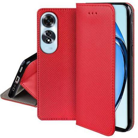 Etui do Oppo A60 SMART MAGNET CASE + SZKŁO HARTOWANE