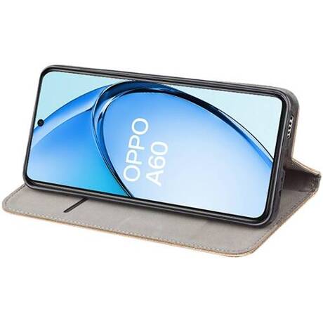 Etui do Oppo A60 SMART MAGNET CASE + SZKŁO HARTOWANE