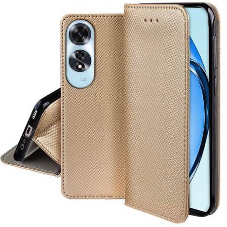 Etui do Oppo A60 SMART MAGNET CASE + SZKŁO HARTOWANE