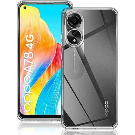 Etui do Oppo A78 4G WZMACNIANE 360° CASE + SZKŁO HARTOWANE