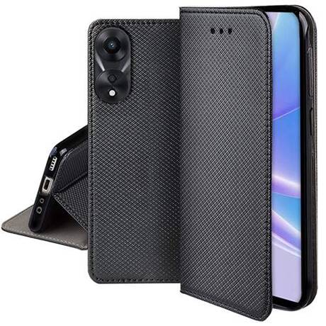 Etui do Oppo A78 5G / A58 5G SMART MAGNET CASE + SZKŁO HARTOWANE