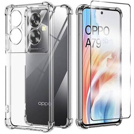 Etui do Oppo A79 5G ANTI SHOCK CASE + SZKŁO HARTOWANE