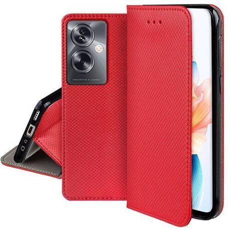 Etui do Oppo A79 5G SMART MAGNET CASE + SZKŁO HARTOWANE SZYBKA