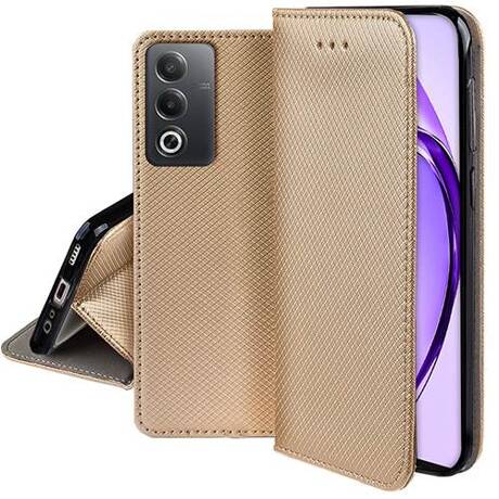 Etui do Oppo A80 5G SMART MAGNET CASE + SZKŁO HARTOWANE