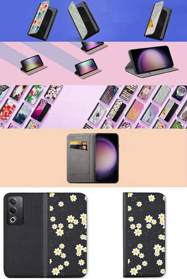 Etui do Oppo A80 5G wzory CASE + SZKŁO