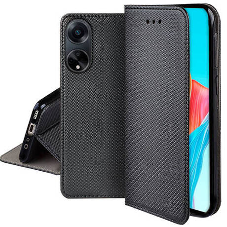 Etui do Oppo A98 5G SMART MAGNET CASE + SZKŁO HARTOWANE