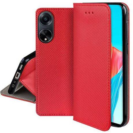 Etui do Oppo A98 5G SMART MAGNET CASE + SZKŁO HARTOWANE