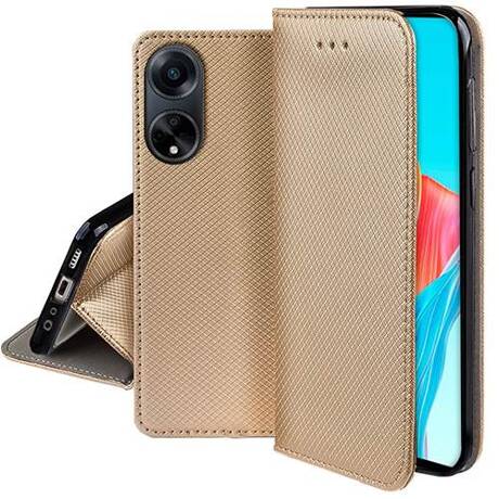 Etui do Oppo A98 5G SMART MAGNET CASE + SZKŁO HARTOWANE