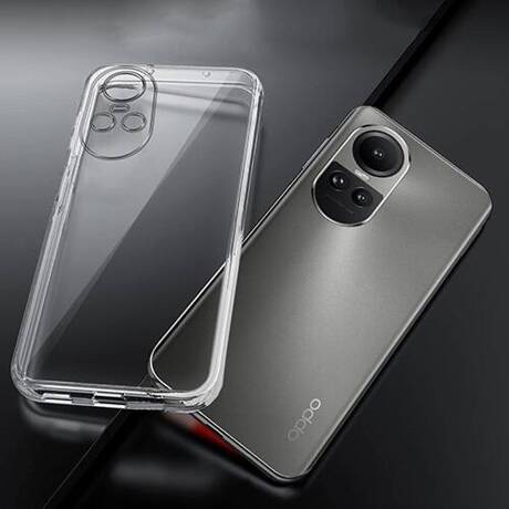 Etui do Oppo Reno 10 5G / 10 Pro 5G WZMACNIANE 360° CLEAR CASE 