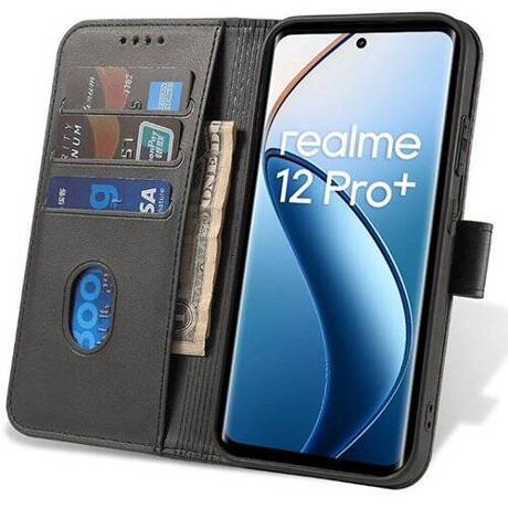 Etui do Realme 12 Pro / Pro Plus SKÓRZANE SKIN Portfel Case