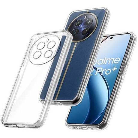 Etui do Realme 12 Pro / Pro Plus WZMACNIANE 360° CLEAR CASE 