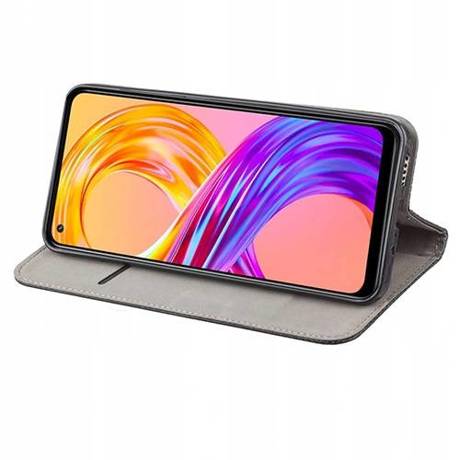 Etui do Realme 8 Pro SMART MAGNET CASE + SZKŁO HARTOWANE