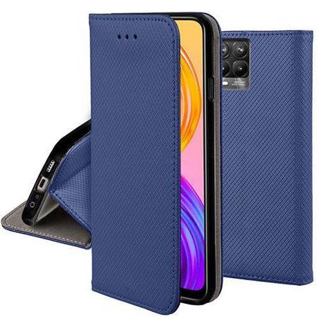 Etui do Realme 8 Pro SMART MAGNET CASE + SZKŁO HARTOWANE