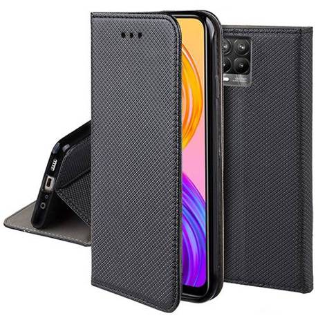 Etui do Realme 8 Pro SMART MAGNET CASE + SZKŁO HARTOWANE