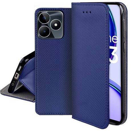 Etui do Realme C53 / C51 SMART MAGNET CASE + SZKŁO HARTOWANE