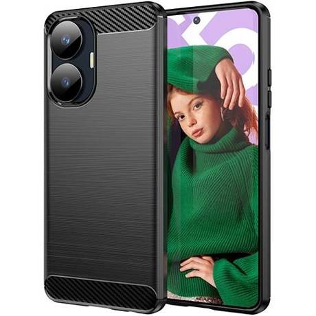 Etui do Realme C55 KARBON CASE pancerne + SZKŁO