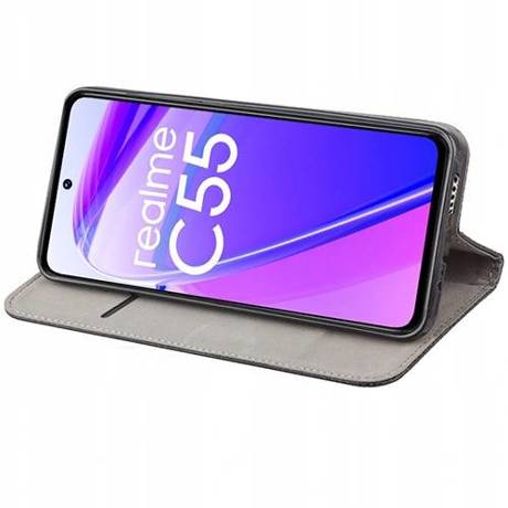 Etui do Realme C55 SMART MAGNET CASE + SZKŁO HARTOWANE