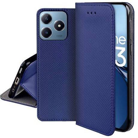 Etui do Realme C63 / C61 SMART MAGNET CASE + SZKŁO HARTOWANE